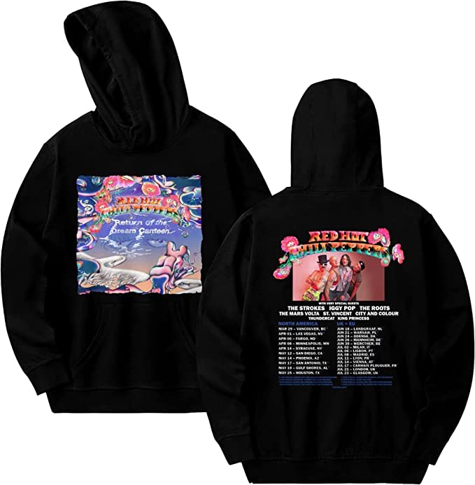 Red Hot Chili Peppers Unlimited Love World Tour 2023 Hoodie, RHCP 2023 Hoodie