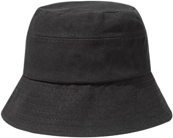 Bucket hat Women's Cotton Breathable Casual UV Protection Spliced Bucket Basin hat