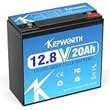 KEPWORTH 12.8V 20Ah Deep Cycle LiFePO4 lithium Batterien 256W
