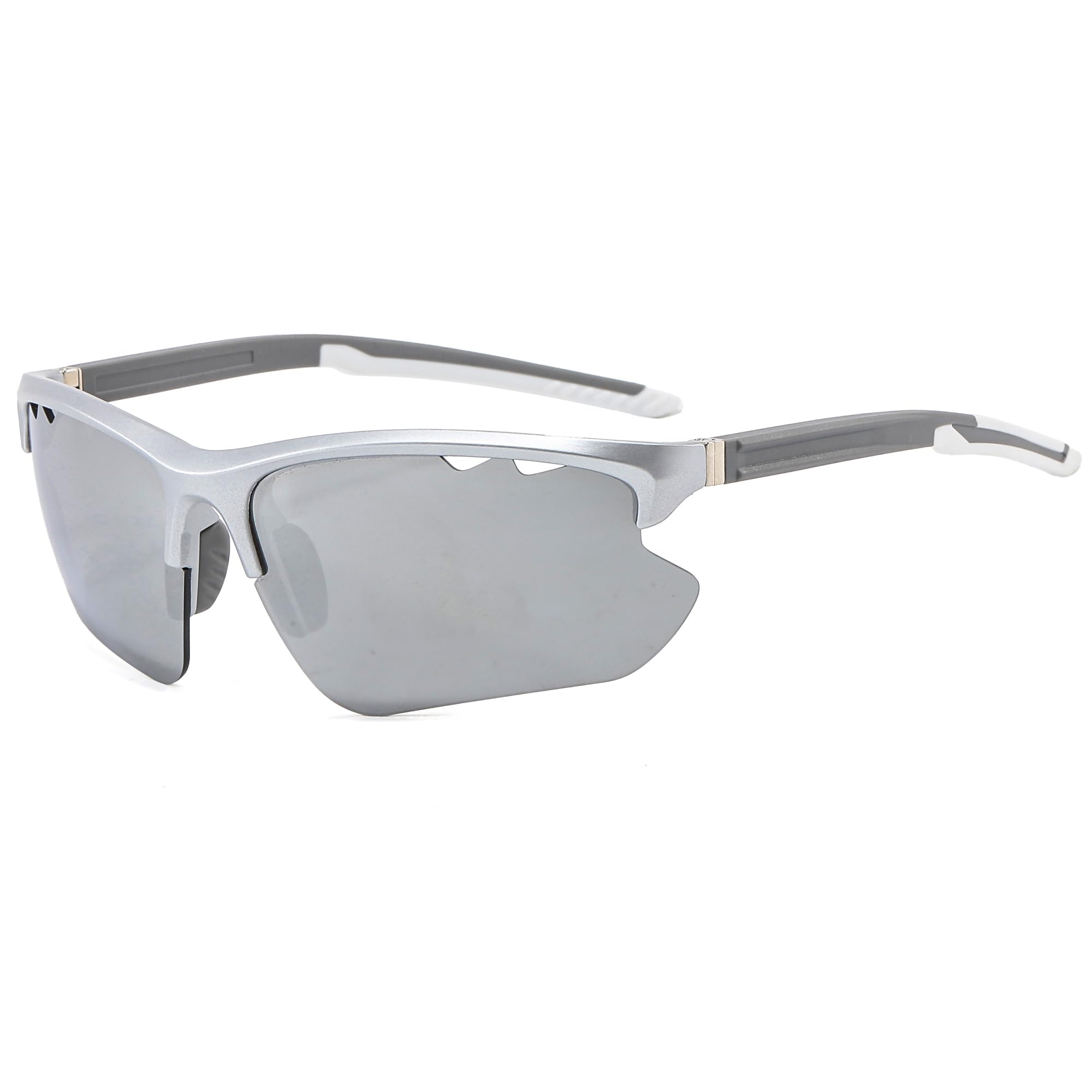 Leikefitness Sports Sunglasses, UV Protection, Cycling Safety Eyewear for Men and Women