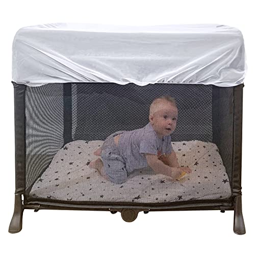 Image of Jolly Jumper Play Yard and Stroller Cover - Mesh Net Protects Baby from Insects, Bug and Other Little Critterss