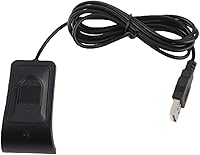 Vista 8 de Lector de huellas dactilares USB de escritorio para 10 o más, escáner biométrico de huellas dactilares con llave de seguridad con capacidad de 10