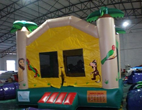 0.55mm PVC Tarpaulin inflatables Bounce Slide Combo