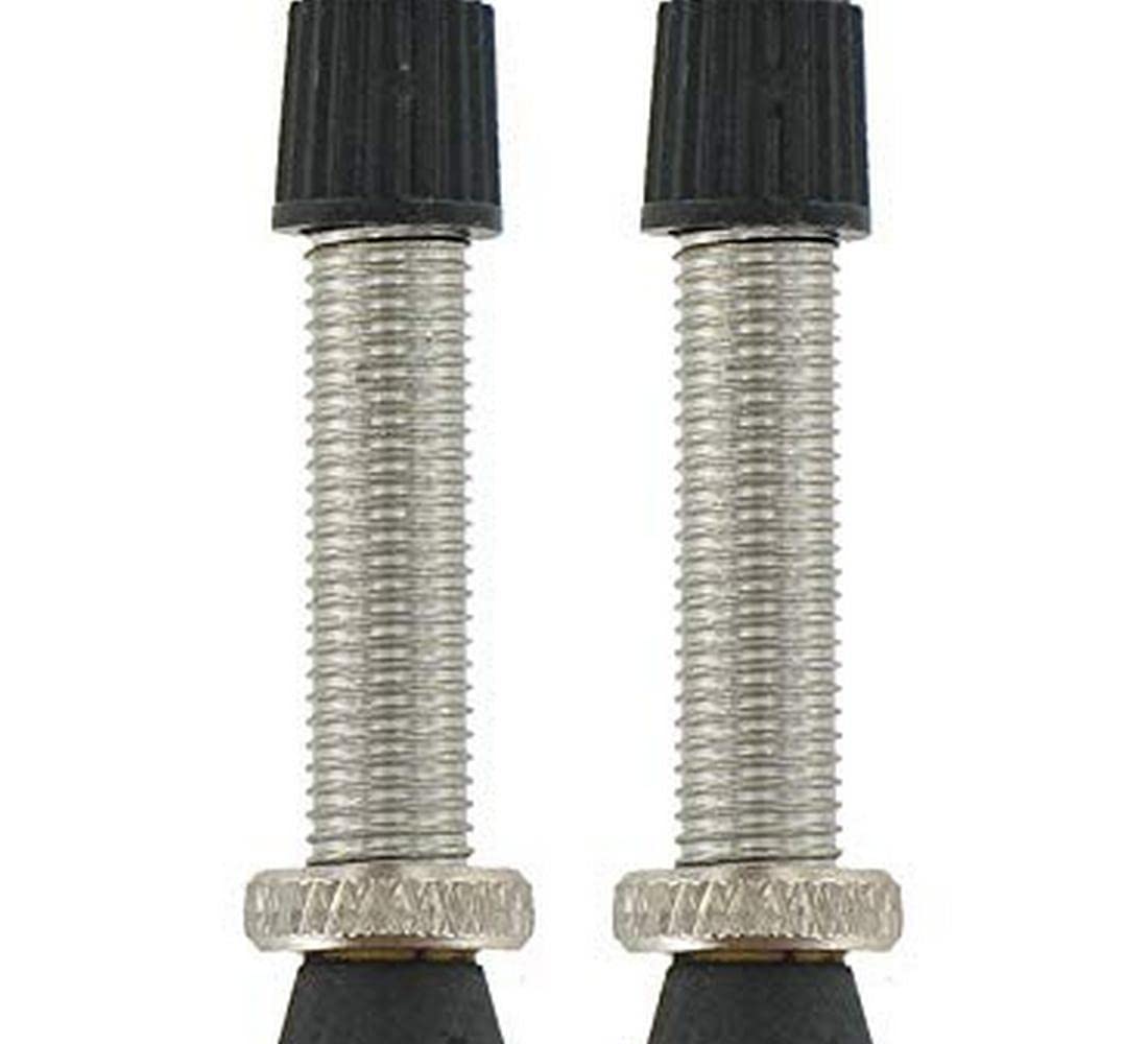 Var Noir Alve Wheel Valves Presta (X2) Size 2