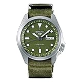 Gangreserve: ca. 40 Stunden Seiko Men\'s Green 5 Sports Watch SRPE65K1