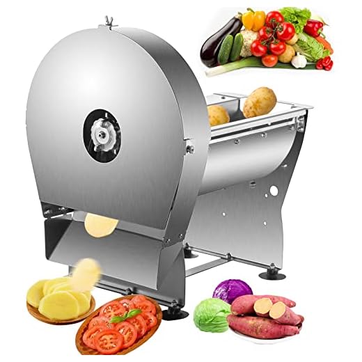 VEVOR Electric Food Slicer, 10In Manual Vegetable Fruit Slicer, 0-0.4 In Adjustable Thickness Fruit Slicer Machine with Removable Stainless Steel Blade, Non-Slip Feet Commercial Food Slicer, Silver