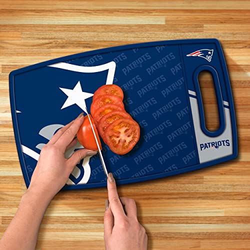 Image of YouTheFan NFL New England Patriots Logo Series Cutting Board