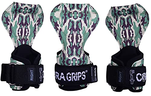 Image of Cobra Grips Weight Lifting Gloves with Adjustable Neoprene Padded Wrist Wraps - Heavy Duty Alternative to Power Lifting Hooks for Deadlifts