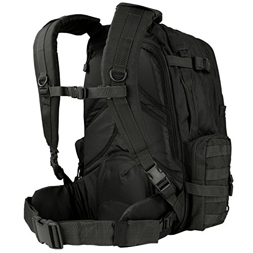 Condor 3 Day Assault Pack (Black, 3038-Cubic Inch) #TOP1