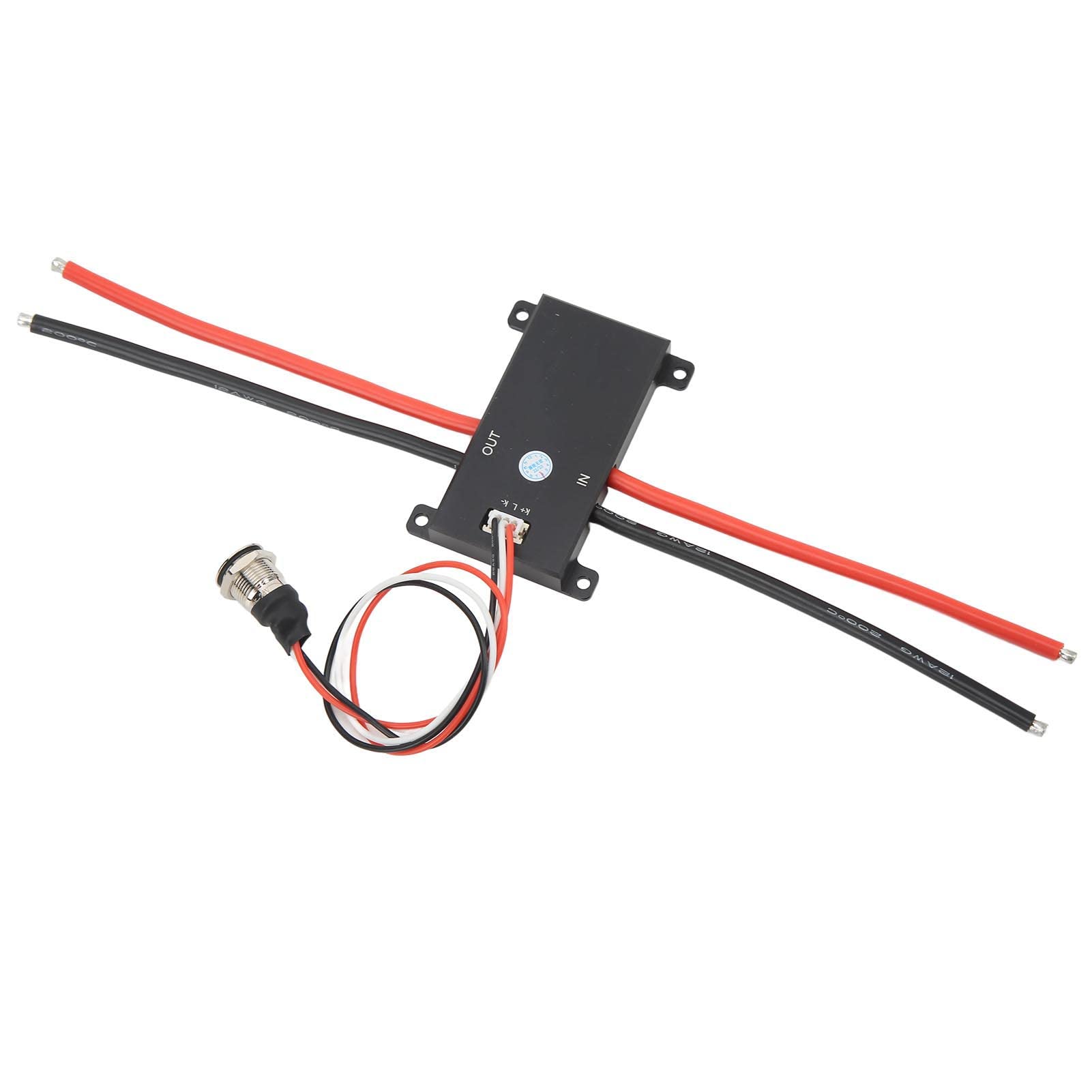 Keenso Anti Spark Schalter, 90V Schwere Aluminiumlegierung