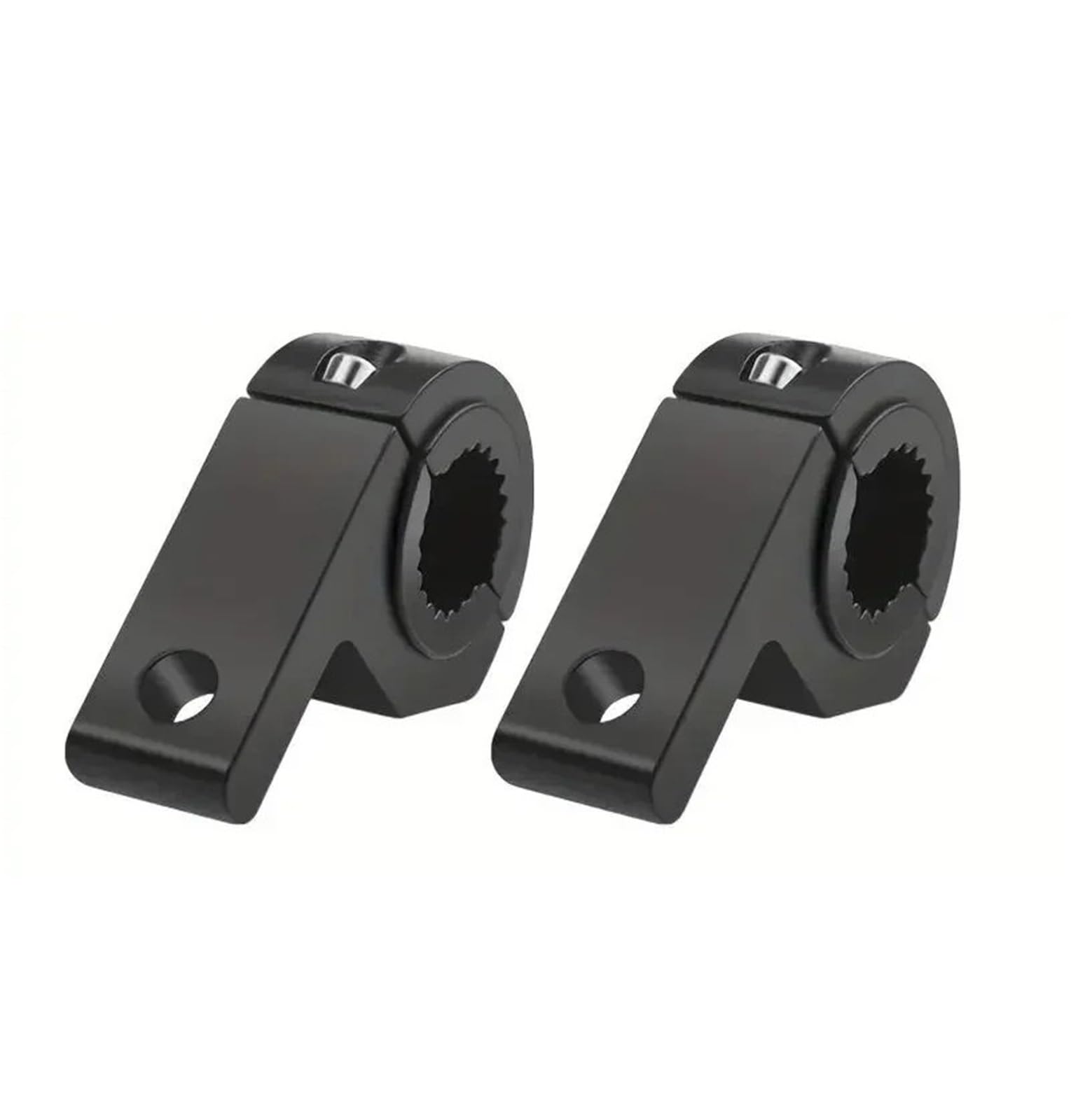 Bracket Light Motorcycle CNC Headlight Spot Light Bracket Mount Fog Tube Fork Clamp Spotlight Adjustable Accessories(2pcs)