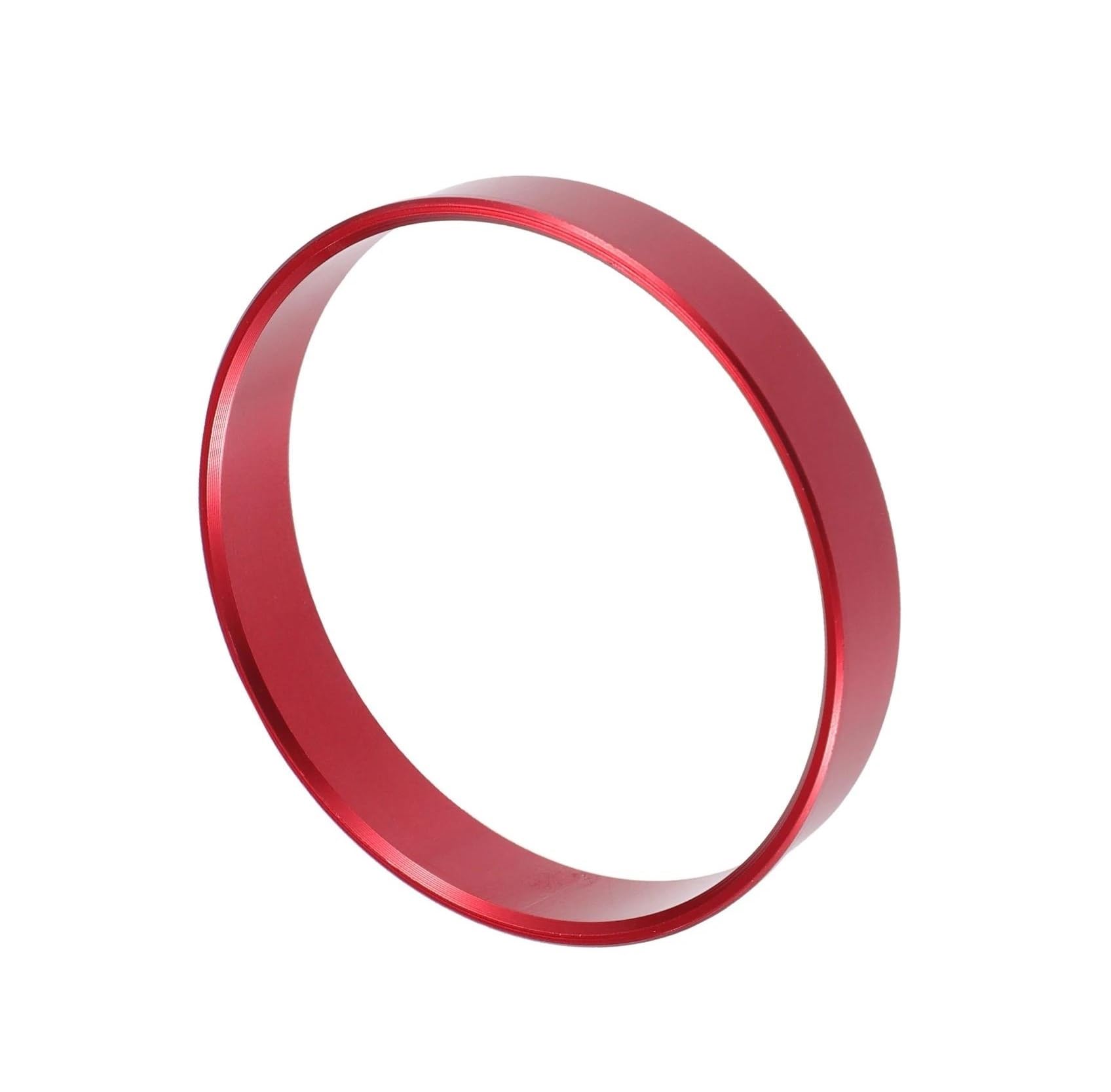 Anneaux centrage moyeu Car Bole 66.1-60.1mm rouge pour élargisseurs de voie de voiture