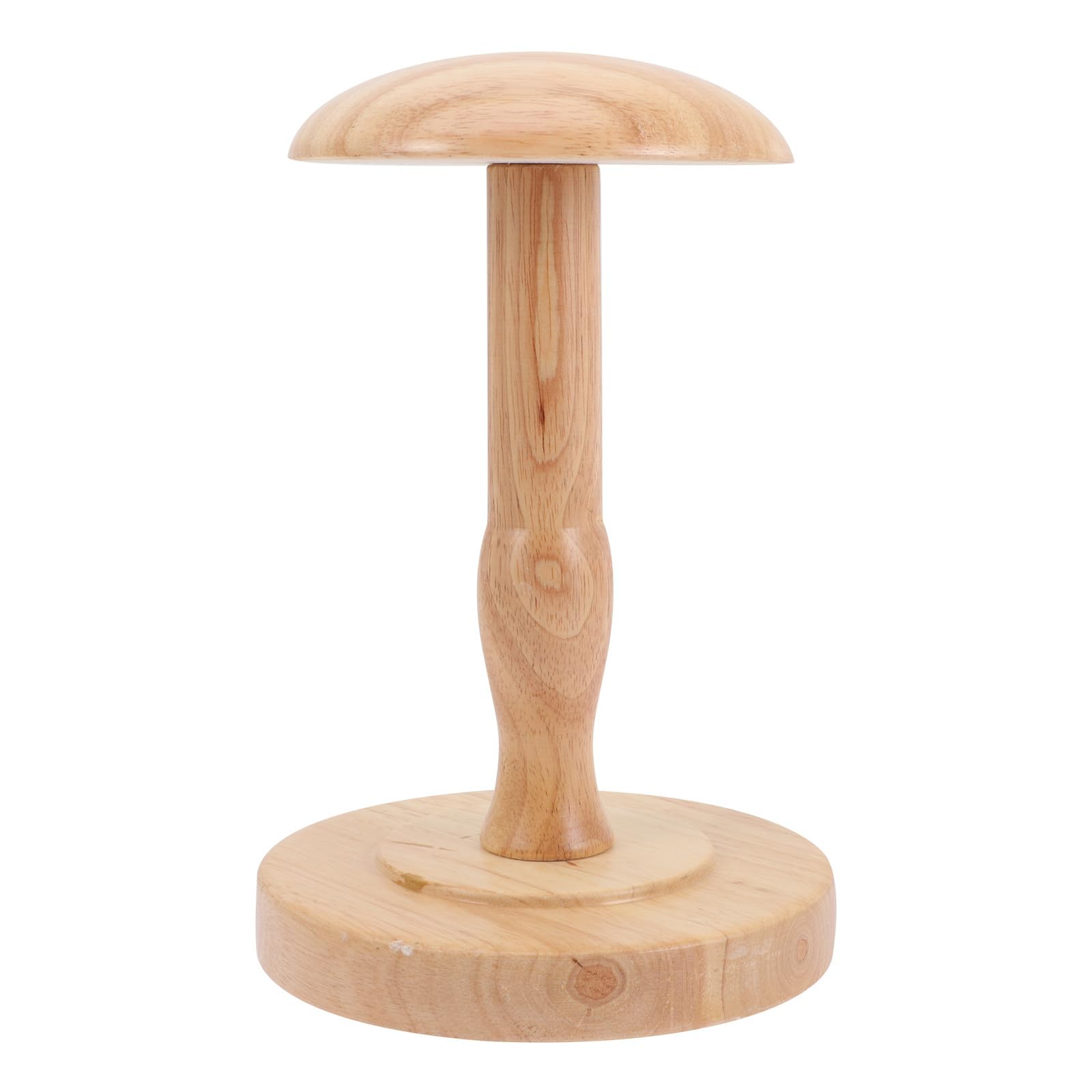 Présentoir de chapeaux en bois synthétique dôme de protection pour magasin