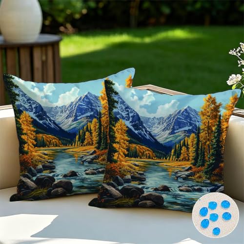 Housse de Coussin Velours de Qualité Supérieure Forêt - 3