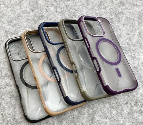 Coque iPhone 16 Pro givrée anti-trace et compatible induction