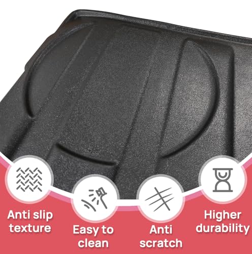EZAPEX Bed Mat Liner Compatible with Can-am Defender HD5/HD8/HD10/MAX 2016 2017 2018 2019 2020 2021 2022 2023 2024 2025 2026 (Not for Pro Model) All Weather Protector Cargo Accessories by EZAPEX - Image 3