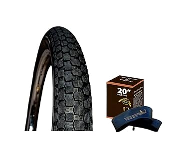 Cycle Tyre Tube Bicycle Tire Inner Tube Combo for Different Multiple Tyre Sizes (Select The Size Below) (20X2.40)
