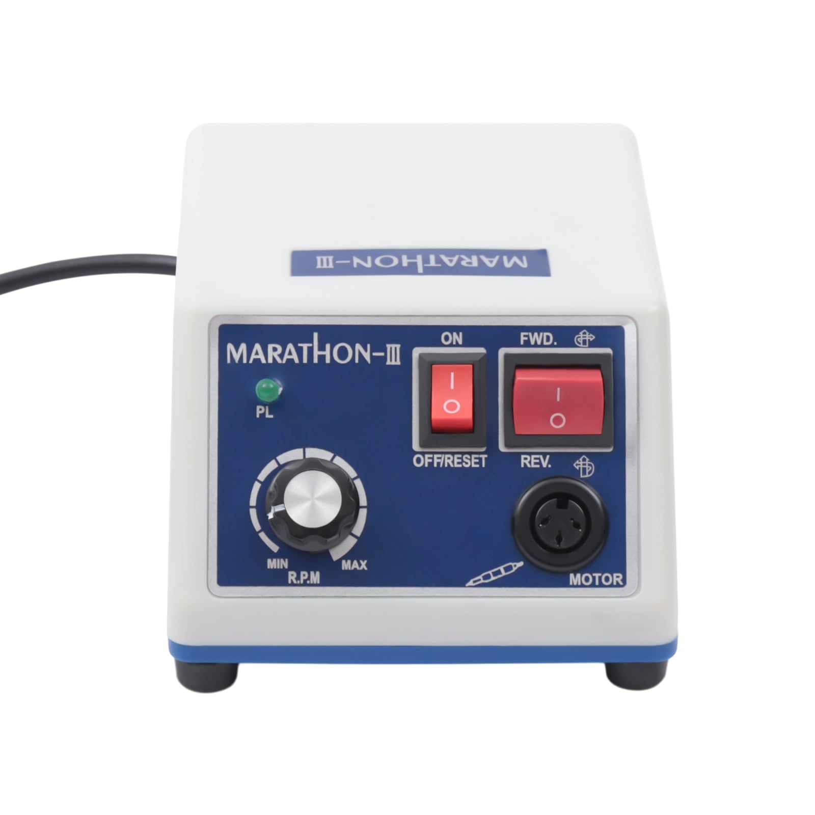 Labor Mikromotor 0-35000rpm Elektro-Mikromotor Schleifen Poliere Mikromotor Tragbare Laborausrüstung für Schleifen und Polieren