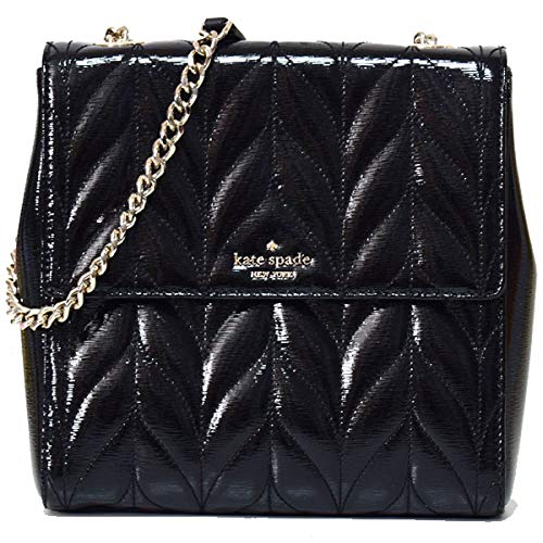 ケイトスペード バッグ　katespade パテントカウレザー ブライアー レーン キルティング ブレイデン チェーン 2WAY 斜めがけ ショルダー リュックサック バックパック ブラック WKRU5975 Amazon.co.jp: [ケイトスペード] バッグ katespade パテントカウレザー