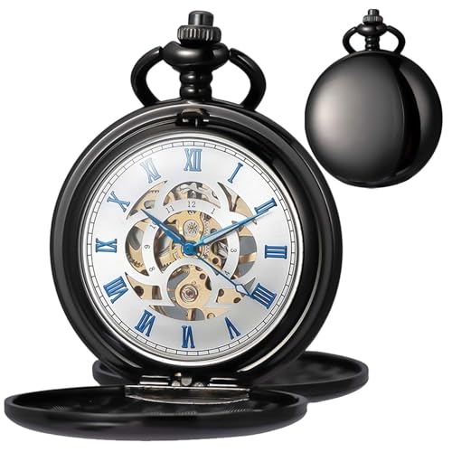 Reloj de bolsillo mecánico retro ideal para lucir en bodas y eventos vintage