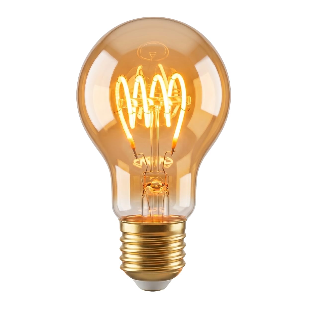 HOFSTEIN E27 LED Warmweiss Glühbirne 10er Set, Vintage Leuchtmittel Kugeloptik, 2200 Kelvin 320 Lumen A60, Dekorative Glühbirne Für Wohnzimmer, Schlafzimmer Und Gastronomie, 230V, Dimmbar