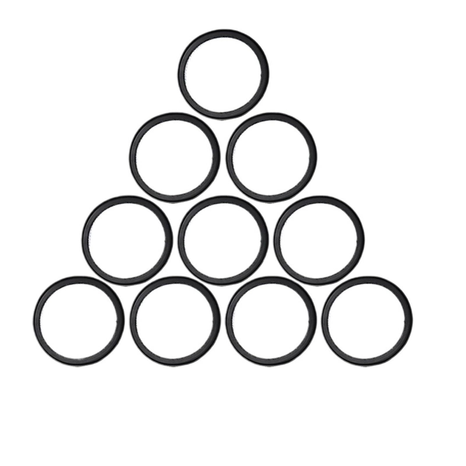 Eezii 10Pcs Filter Cotton，Compatible For Midea，Eliminator Vacuum Cleaner Filter Element Vm-1712/B5/B7d/B8d/Mc3/Mc5/U2