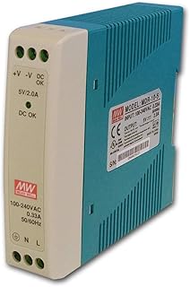 Original Meanwell MDR-10-5 10W 2A 5V Industrial DIN Rail Mean well Power Supply MDR-10 with DC OK active signal