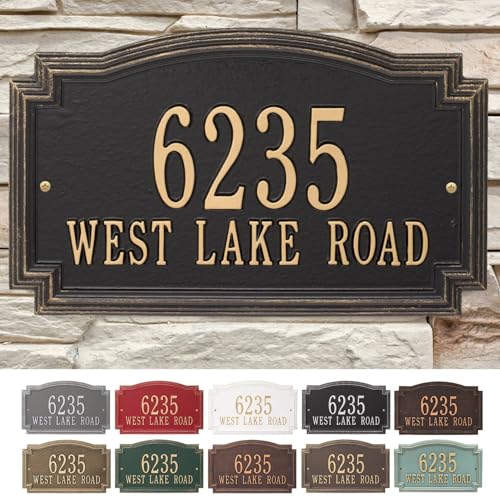 Whitehall Barcelos Personalized House Number Plaque