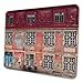 Produktbild Urban DIY Mouse Pad Altes altes Gebäude in der antiken Stadt Tallinn Estland Antike Struktur Fenster Fleckenfeste Mauspad Ruby Pink Sky Blue