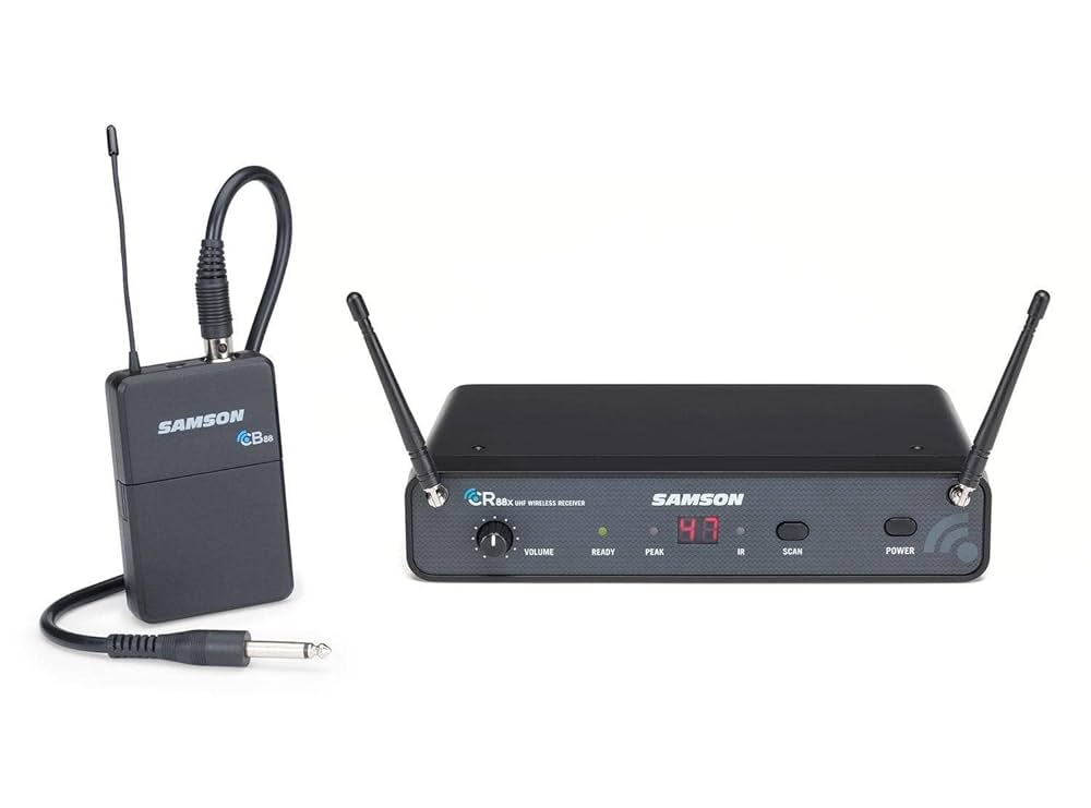 【良品】SAMSON ワイヤレスマイク Concert CR88 ハンドヘルド サムソン Samson Concert 88 Handheld Wireless Microphone