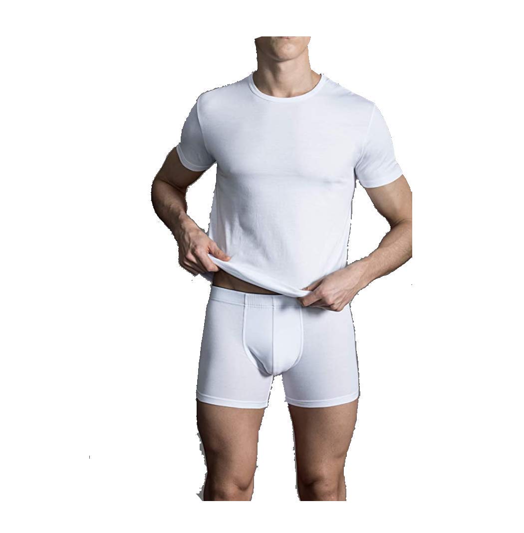 T-Shirt Girocollo Match Bi-Pack Blu Tg 7 - Xxl - 4