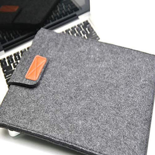 Heaven2017 Protective Felt Laptop Sleeve Bag Carrying Case Cover For Macbook Air Pro Retina Dark Grey 13Inch #TOP5