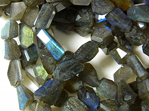 Labradorite AAA perles facettées de 8-10mm pour création bijoux