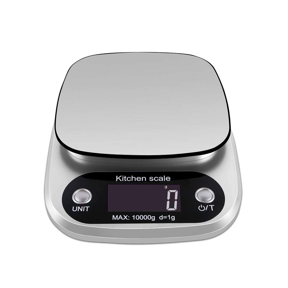 SaryEdge 3kg/5kg Kitchen Scales Stainless Steel Digital Food Scale Tare Function For Home Baking Cooking Food Ingredients Weighing,5kg/0.1g,5kg/0.1g