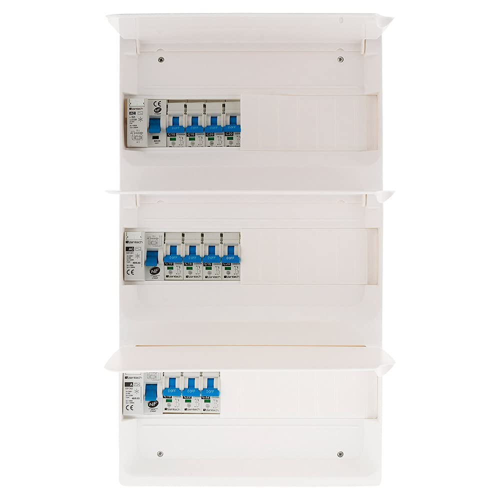 Zenitech - Coffret électrique équipé 39 modules - 11 disjoncteurs
