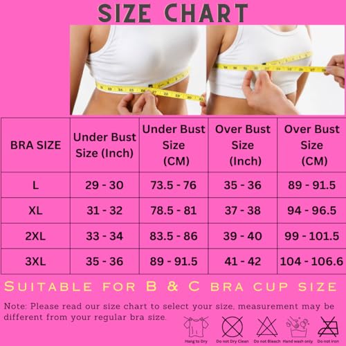 Image of GLAMORAS Women Nylon Spandex Seamless Mesh Lace Bras for Women Wirefree Comfortable Padded Lift Push Up Thin Soft Sexy Back Smoothing Bra Pullover Bras. Size: L-3XL