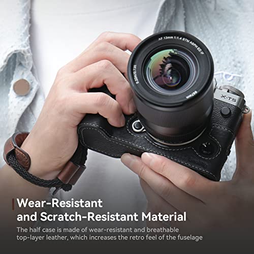 SMALLRIG X-T5 Half Case with Wrist Strap and Shutter Button - Image 4