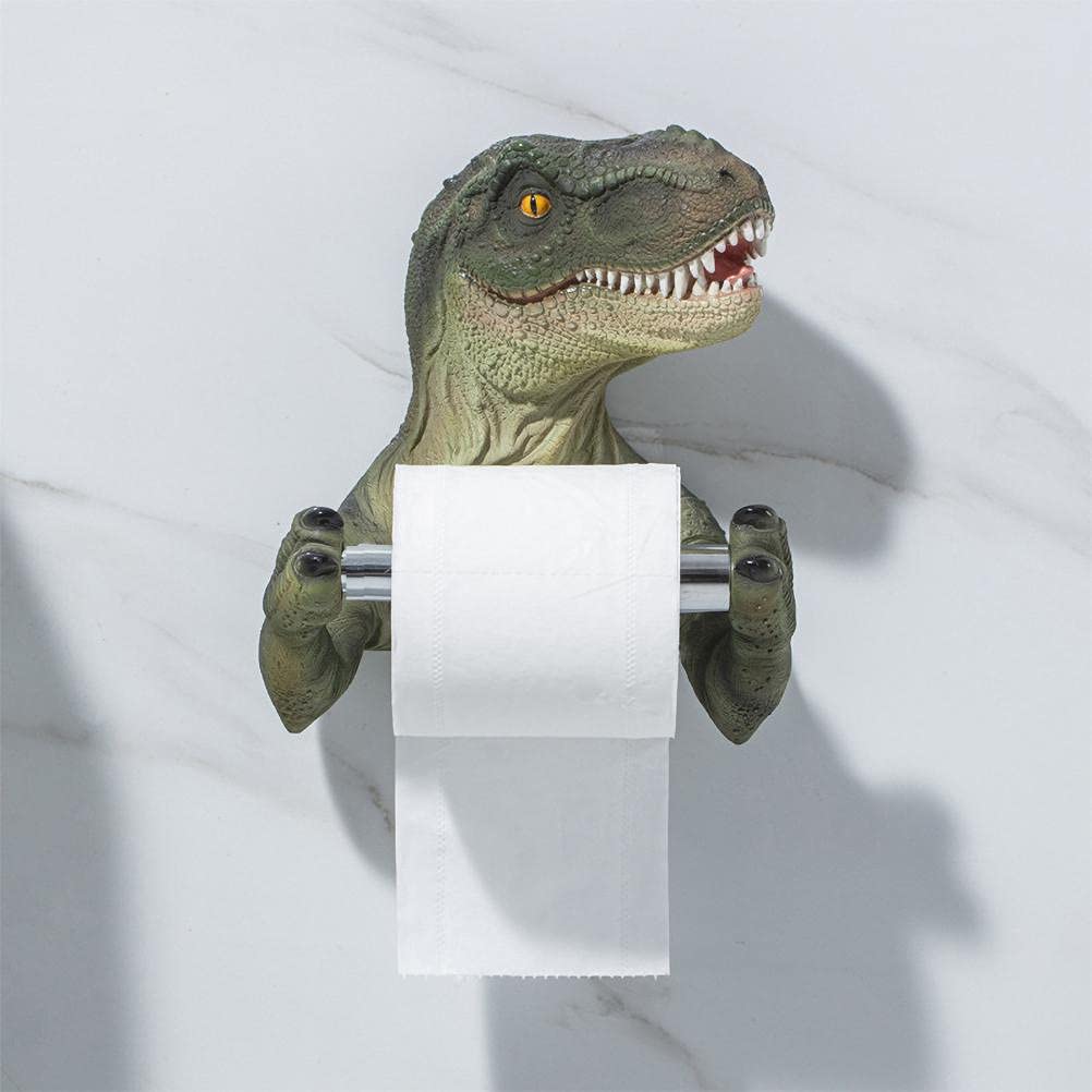 Set Van 2 Toiletpapier Houders Toiletpapierhouder Met Plank - Dubbele Opbergoplassing Voor De WC | Zwart Wc Rol Houder Zwart