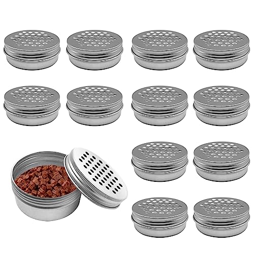 Takingup Training für Hunde, 12-teiliges Aluminium-Hundetrainingsset mit Geruchsbehältern und Deckeln, Hundenasen-Arbeitsgerät zur Geruchserkennung und -Arbeit