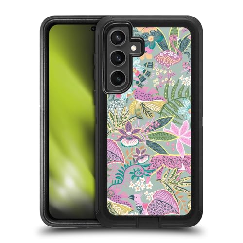 Étui Antichoc Samsung Galaxy S24 FE Ninola Ambiance d'Été Vert Jungle Collection 2025-26