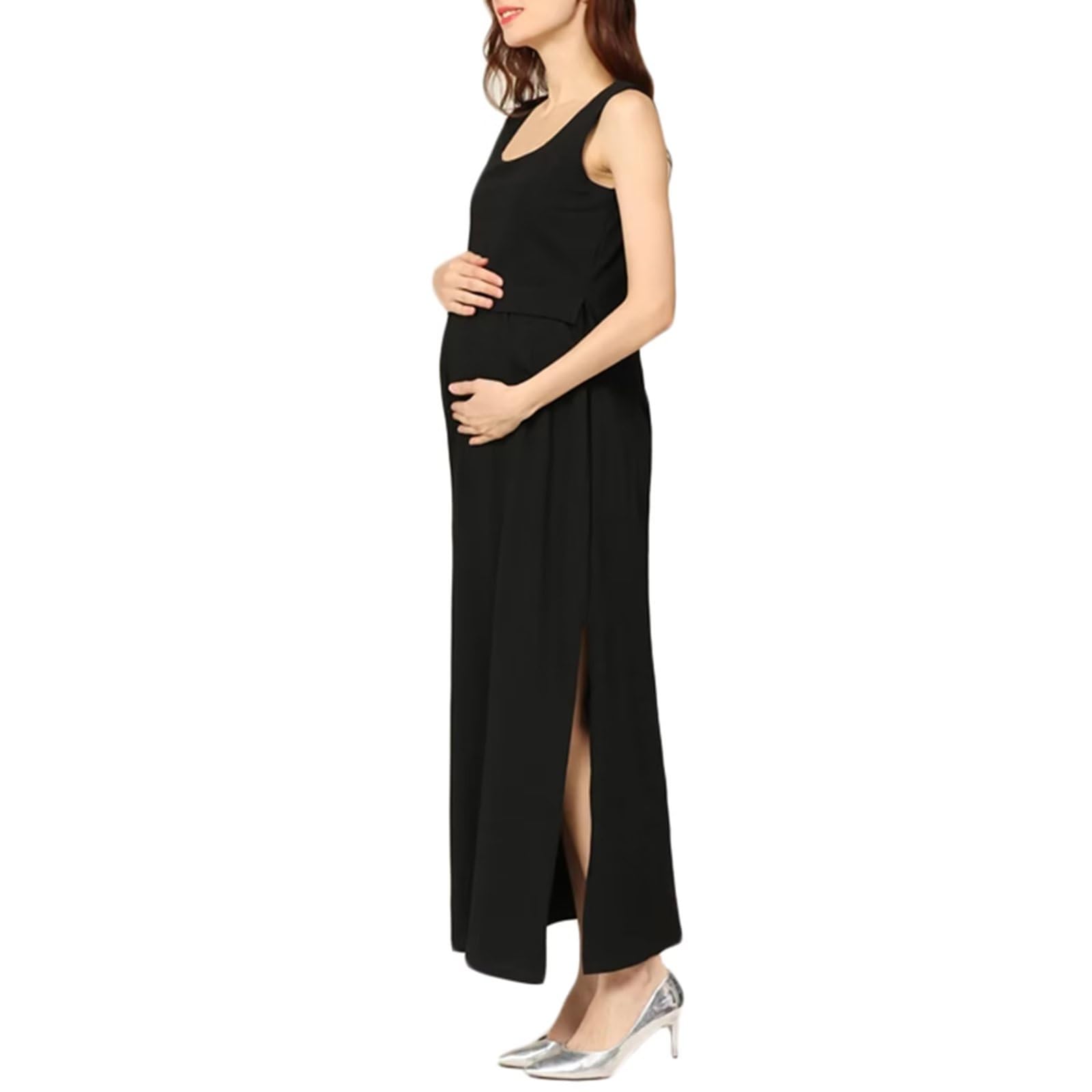 Abito Premaman Estivo da Donna,Vestito per Allattamento,Casual