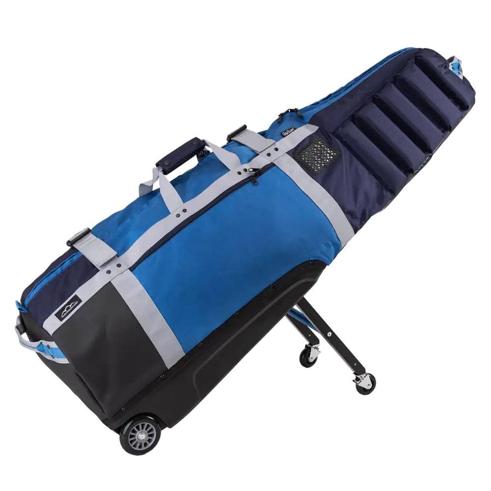 Sun Mountain ClubGlider Meridian Golf Travel Bag - 4-Wheel Rolling System, Extendable & Retractable Legs for Easy Transport, Effortless Travel & Maneuverability