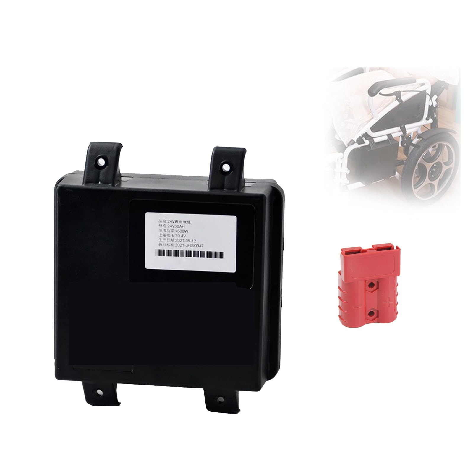 24V Lithium Battery Pack 24V 12Ah 15Ah 20Ah 25Ah Electric Wheelchair Battery 24 Volt Rechargeable Li-ion Battery Lead Acid Replacement Batteries with Charger,24v25ah