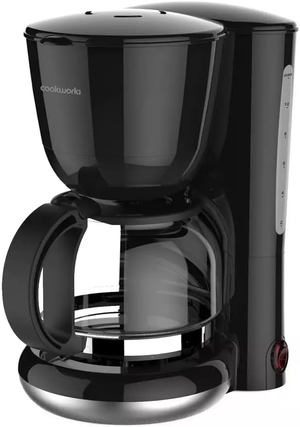 Cookworks CM2058SH Filter Coffee Machine, Black Amazon.co.uk Home