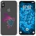 Produktbild PhoneNatic Case kompatibel mit Apple iPhone XS Max Silikon-Hülle Floral Fuchs M1-6