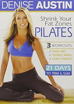 DVD Denise Austin: Shrink Your Fat Zones Pilates Book