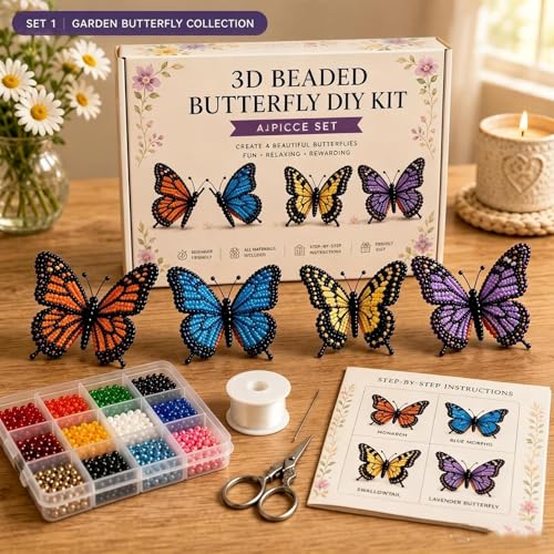 Kit de abalorios de animales DIY con instrucciones para evitar errores al armar 4
