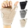 Vive Thumb & Wrist Brace for Right or Left Hand - Spica Splint Brace for Carpal Tunnel, Tendonitis, Arthritis in Hands or Fingers - Compression Support for Women Men - Stabilizer Relief for Bowling