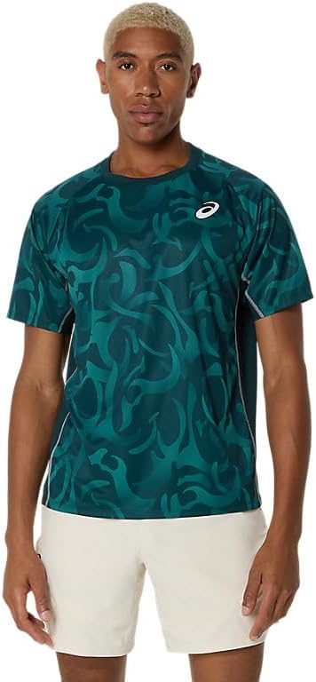 ASICS Men's Game Short Sleeve TOP Tennis Apparel