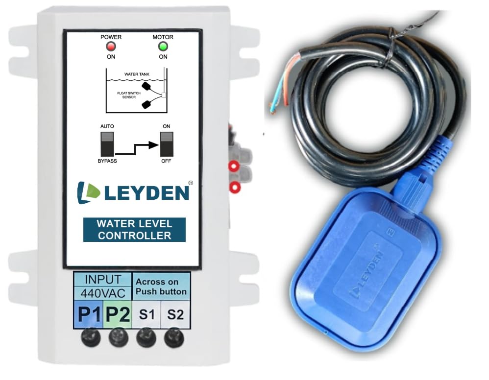 LEYDEN® TM-DSWL, 440V, Water Level Automatic On-Off with Float Sensor for Three Phase DOL Starter Motor, Water Pump 3 Phase DOL Starter Controller (B0CYQSMGZ9) Amazon Price History, Amazon Price Tracker